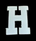 2" Shirt Sim Stitch Pocket Placket Letter - Unapplied - Image 5
