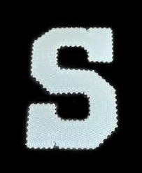 2" Shirt Sim Stitch Pocket Placket Letter - Unapplied - Image 8