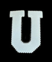 2" Shirt Sim Stitch Pocket Placket Letter - Unapplied - Image 9