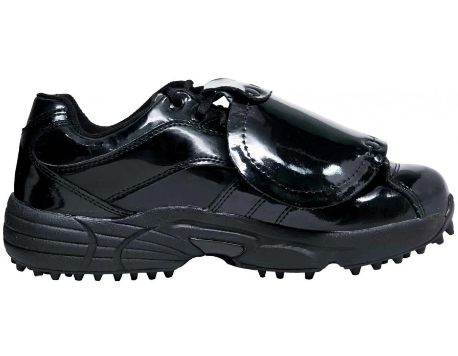 3n2 Reaction Pro Plate Umpire Shoe Lo Cut Patent Leather - D Width - Image 3