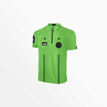 Capelli Sport Men's Soccer Referee 1/4 Zip Short Sleeve Jersey - Image 7