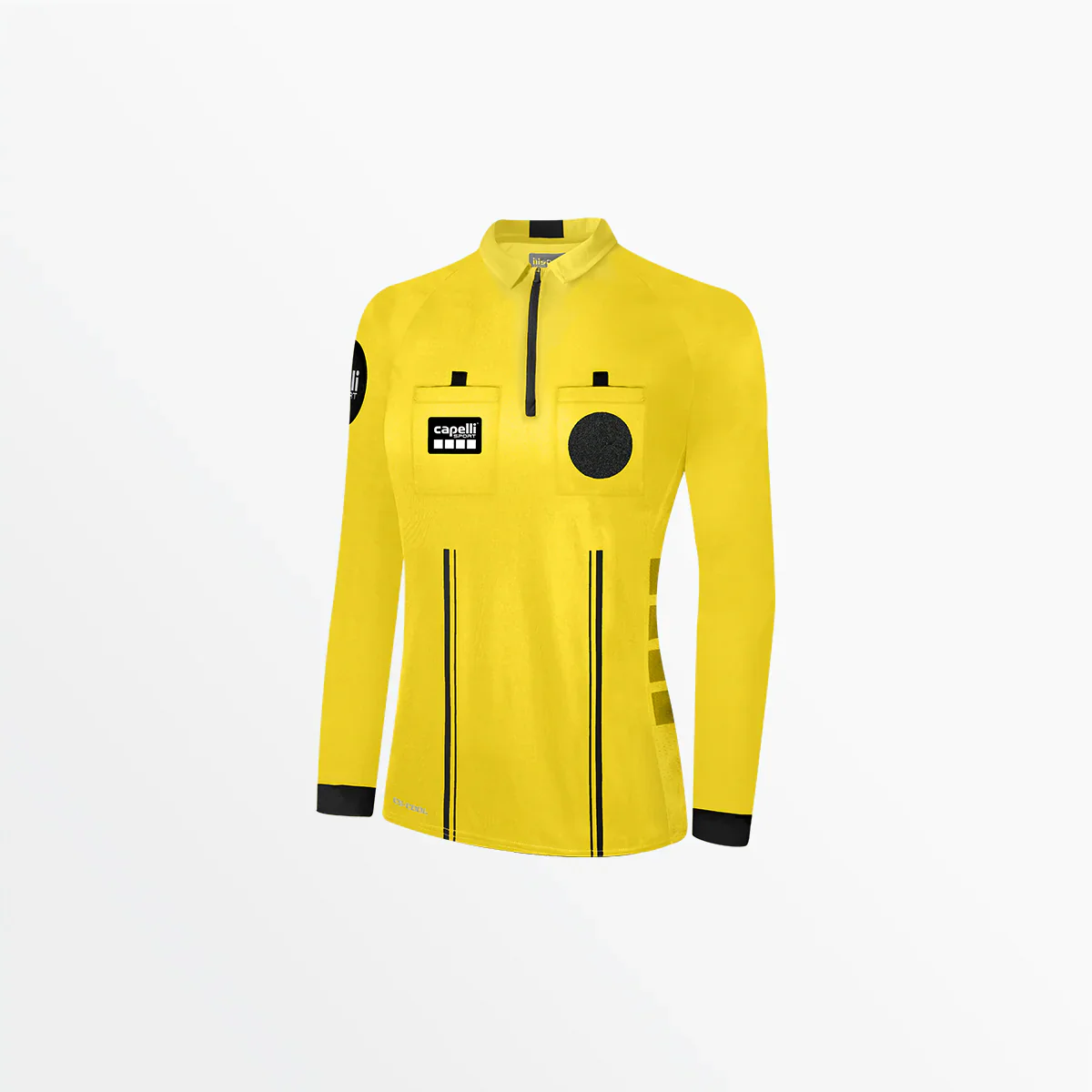 Capelli Sport Women's Soccer Referee 1/4 Zip Long Sleeve Jersey - Image 6