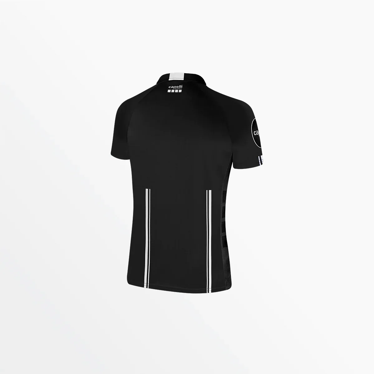 Capelli Sport Women's Soccer Referee 1/4 Zip Short Sleeve Jersey - Image 12