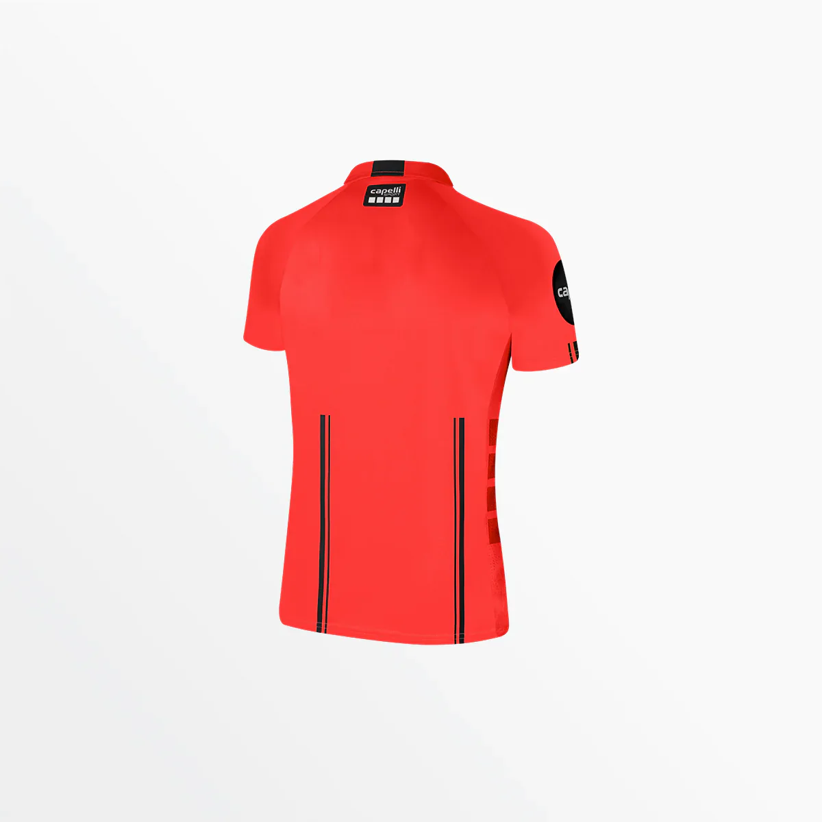 Capelli Sport Women's Soccer Referee 1/4 Zip Short Sleeve Jersey - Image 4