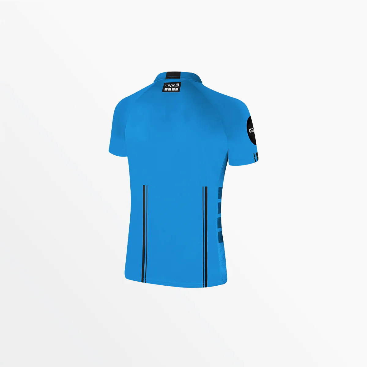 Capelli Sport Women's Soccer Referee 1/4 Zip Short Sleeve Jersey - Image 6