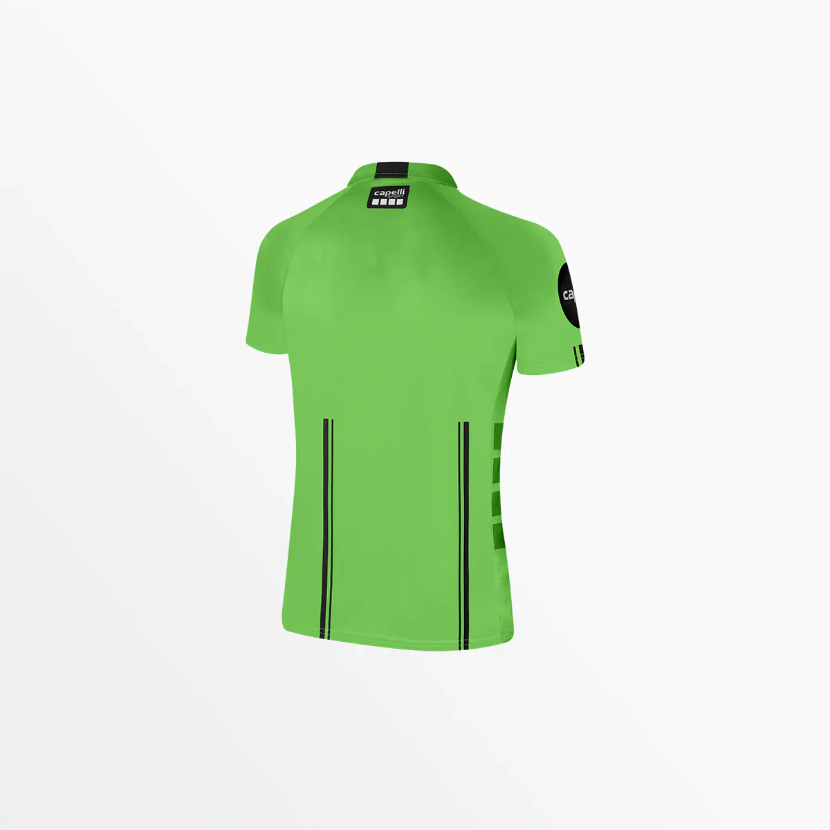 Capelli Sport Women's Soccer Referee 1/4 Zip Short Sleeve Jersey - Image 8
