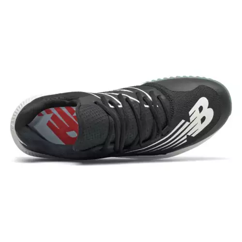 New Balance 4040v6 Turf Shoe - Black/White - Image 3