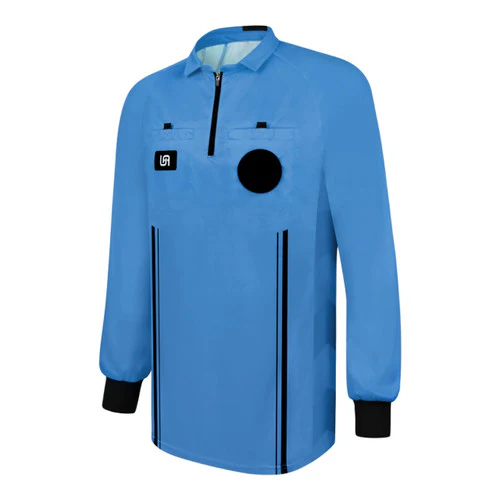 United Attire Elite High School Soccer Referee Jersey - Long Sleeve - Image 3