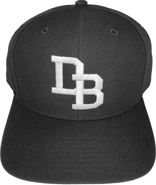 Downeast Board [DB] 4-Stitch Pulse R-Flex Baseball Hat - Black
