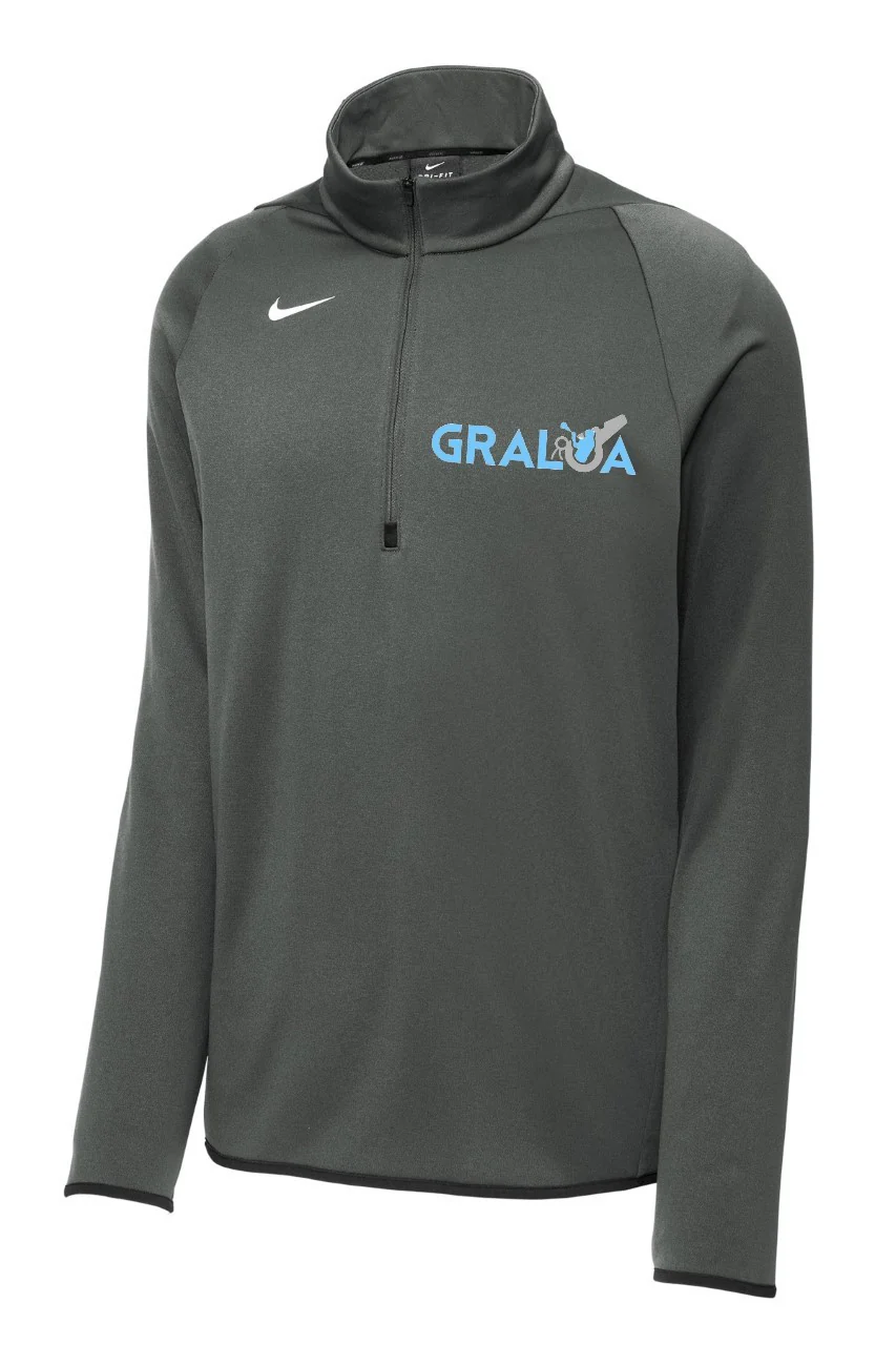 Grand Rapids Area Lacrosse Officials Association [GRALOA] Nike Thermal-FIT 1/4 Zip Fleece - Image 2