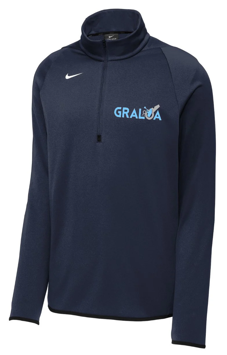 Grand Rapids Area Lacrosse Officials Association [GRALOA] Nike Thermal-FIT 1/4 Zip Fleece - Image 3