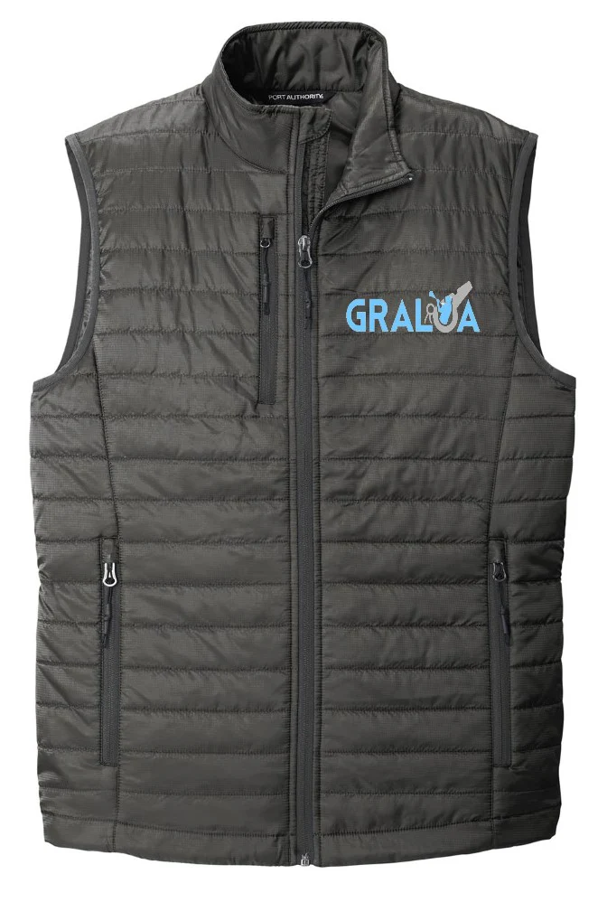 Grand Rapids Area Lacrosse Officials Association [GRALOA] Packable Puffy Vest - Image 2