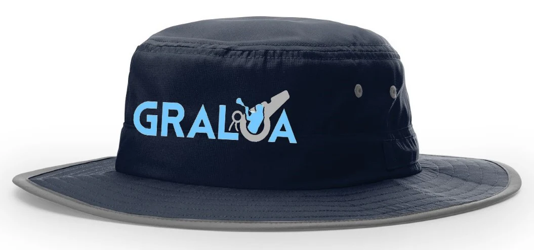 Grand Rapids Area Lacrosse Officials Association [GRALOA] Richardson Bucket Hat - Image 2