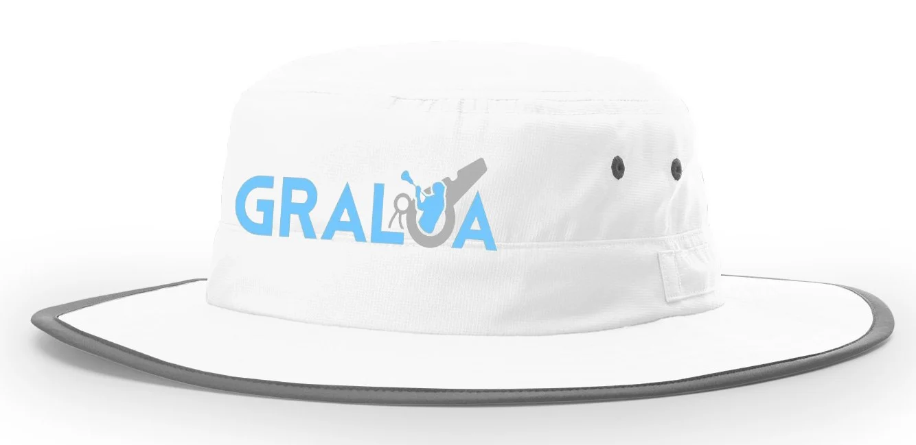 Grand Rapids Area Lacrosse Officials Association [GRALOA] Richardson Bucket Hat - Image 3