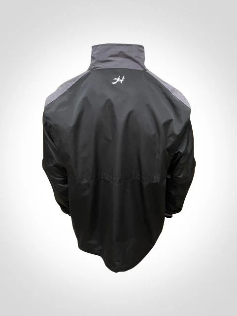 K22 - Honig's 1/4 Zip Pullover Convertible Jacket W/ Grey Shoulder Bar - Image 3
