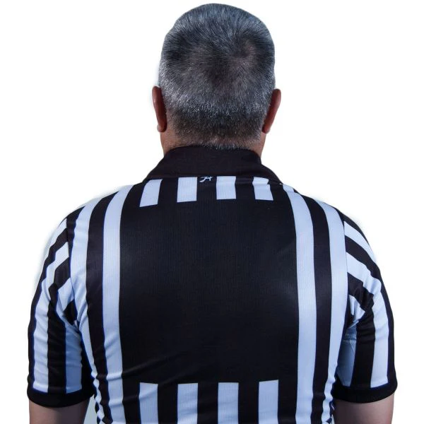 Honig's 1" Stripe ProSoft Lacrosse Shirt With Black Placket - Image 2