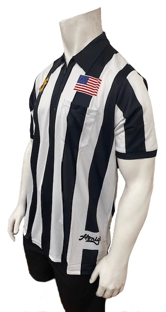 Honig's California Interscholastic Federation [CIF] 2.25" Striped Short Sleeve Football/Lacrosse Shirt - Image 2