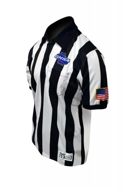 Honig's GHSA Sublimated 2" Short Sleeve Ultra Tech Football & Lacrosse Shirt With Flag. - Image 2
