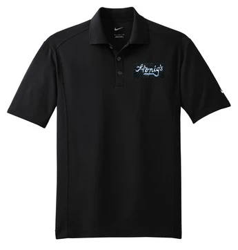 Honig's Logoed Nike Dri-Fit Classic Polo - Black - Image 2