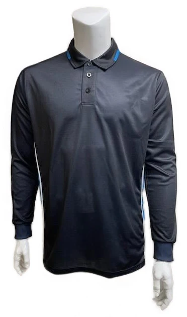Honig's NCAA Softball Men's Navy Long Sleeve Umpire Shirts. - Image 3