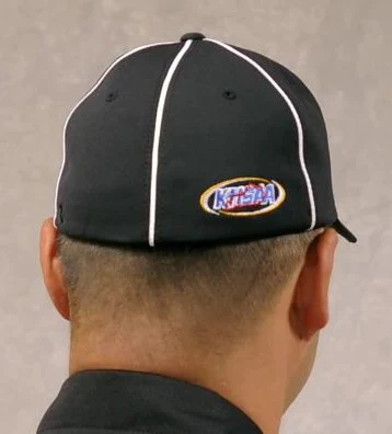 KHSAA (Kentucky) Richardson 485 Flex-fit Football Officials hat. White or Black. - Image 2