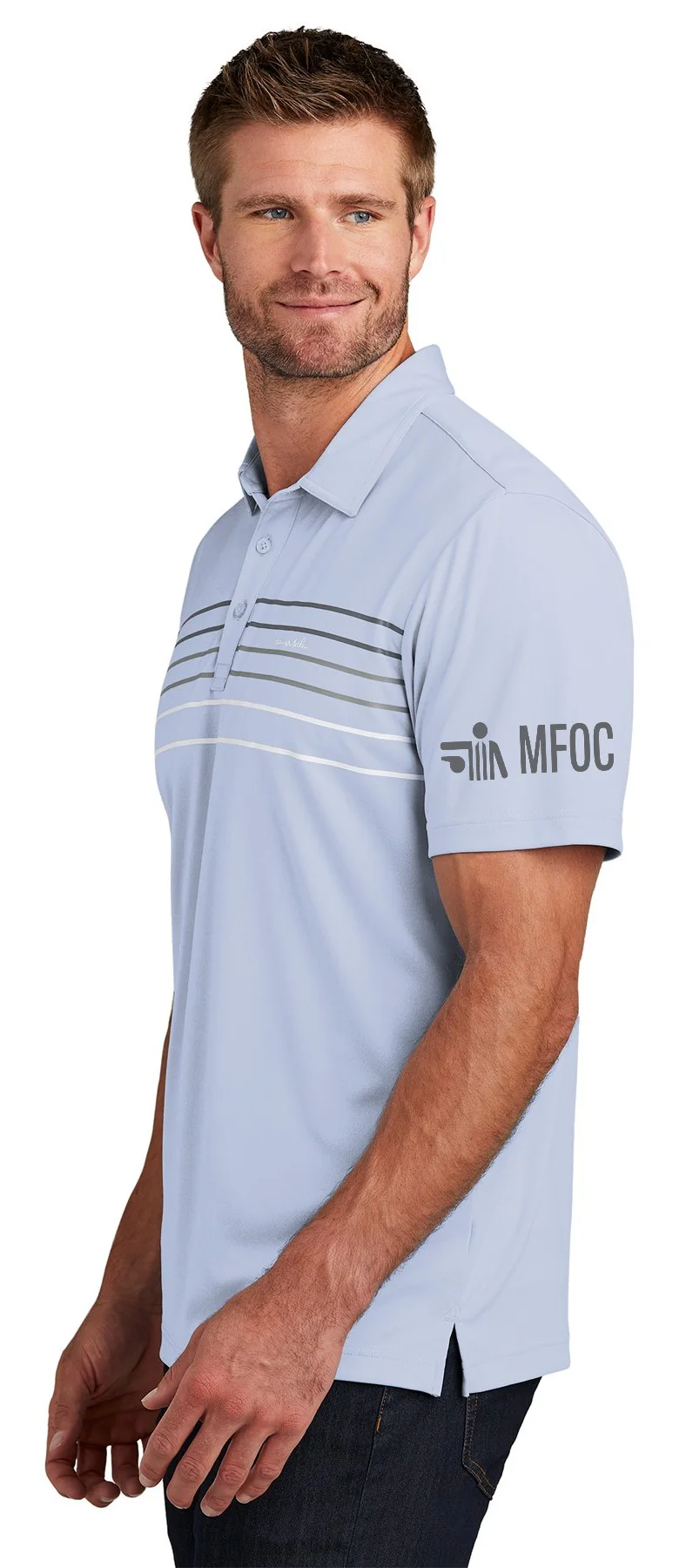Midwest Football Officiating Clinic [MFOC] TravisMathew Coto Performance Short Sleeve Polo - Image 2