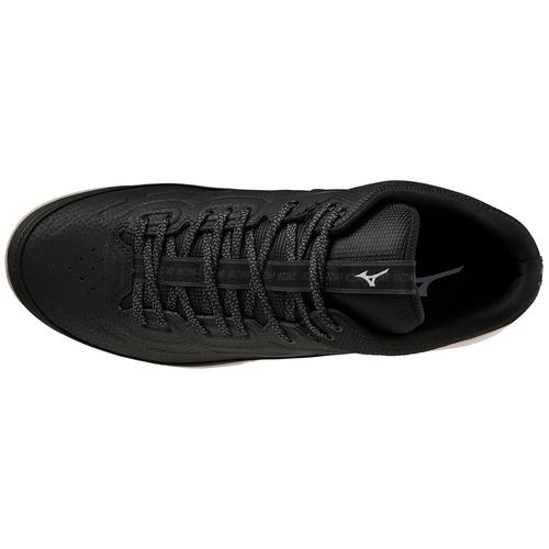 MIZUNO Ambition 3 All Surface Shoe Mid - Black/ White - Image 4