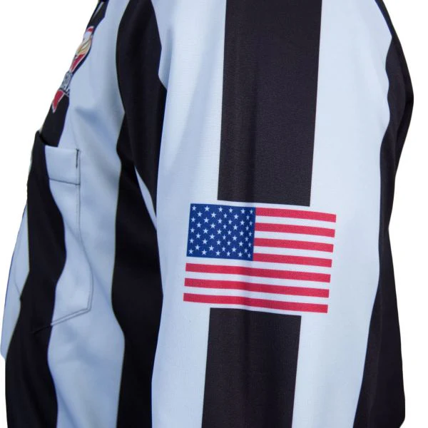 Ohio High School Athletic Assoc [OHSAA] Sublimated 2.25" Long Sleeve Ultra Tech Football Shirt - Image 2