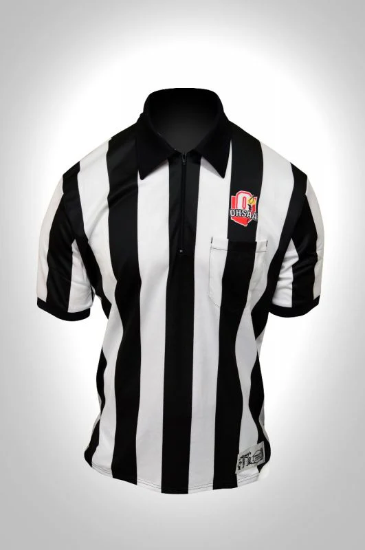 Ohio High School Athletic Assoc [OHSAA] Sublimated 2.25" Short Sleeve Ultra Tech Football Shirt - Image 2