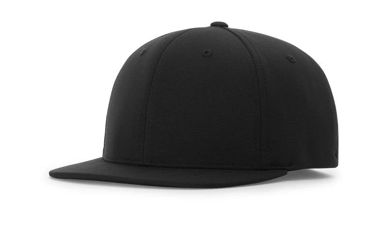 Richardson Umpire Pule 2" - 4 Stitch R-Flex Hat (Black & Navy) - Image 3
