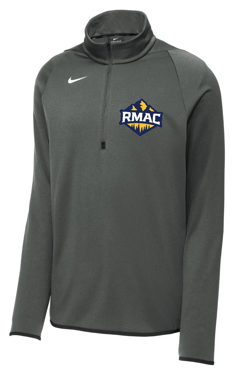 Rocky Mountain Athletic Conference Logo [RMAC] Nike Quarter Zip - Image 2