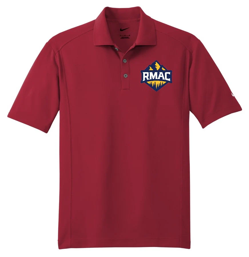 Rocky Mountain Athletic Conference Logo [RMAC] Nike Short Sleeve Polo - Image 3