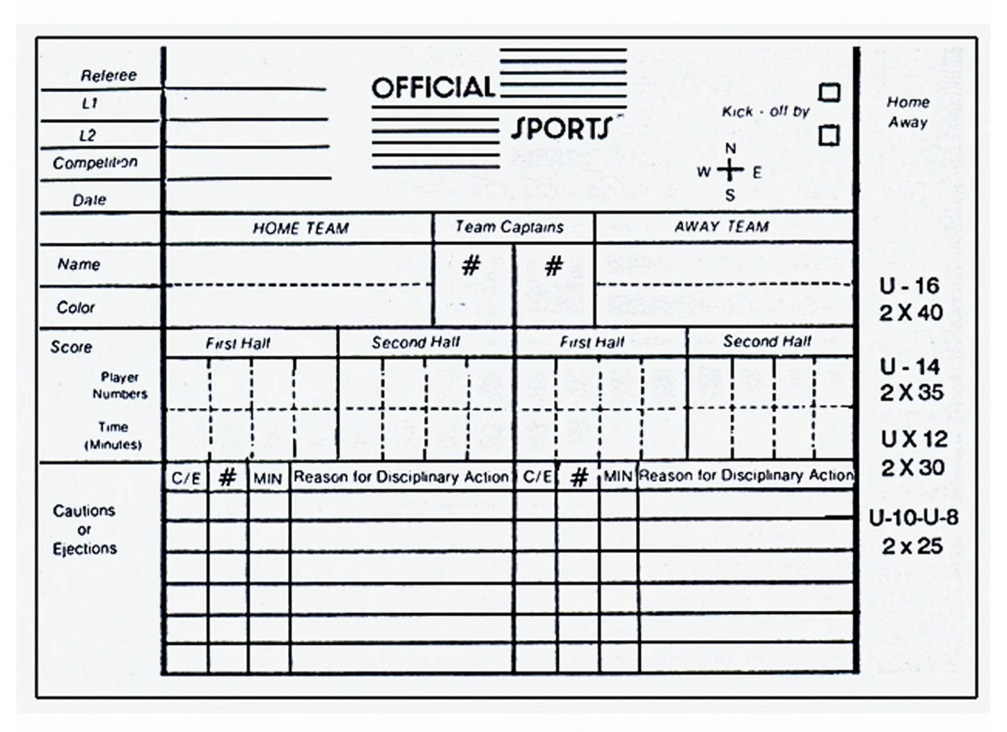 Soccer Data Wallet with Pencil - Image 3