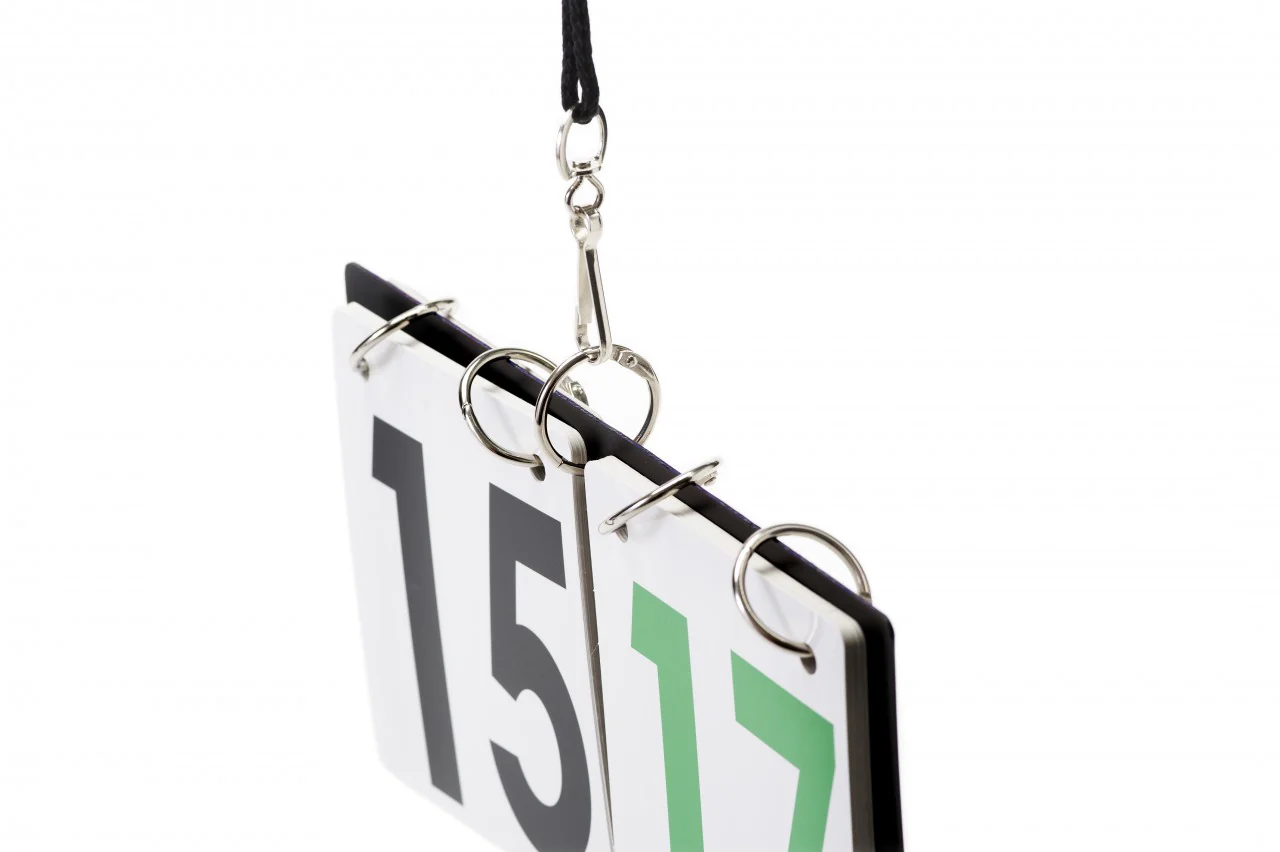 Tandem Sport Score Flipper with Lanyard - Image 2