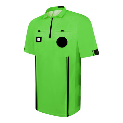 United Attire Elite High School Soccer Referee Jersey - Short Sleeve - Image 4