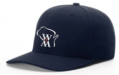Wisconsin Interscholastic Athletic Assoc [WIAA] Wool Blend Fitted Hat - Image 3