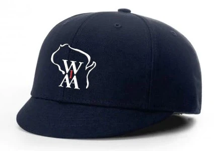 Wisconsin Interscholastic Athletic Assoc [WIAA] Wool Blend Fitted Hat - Image 4