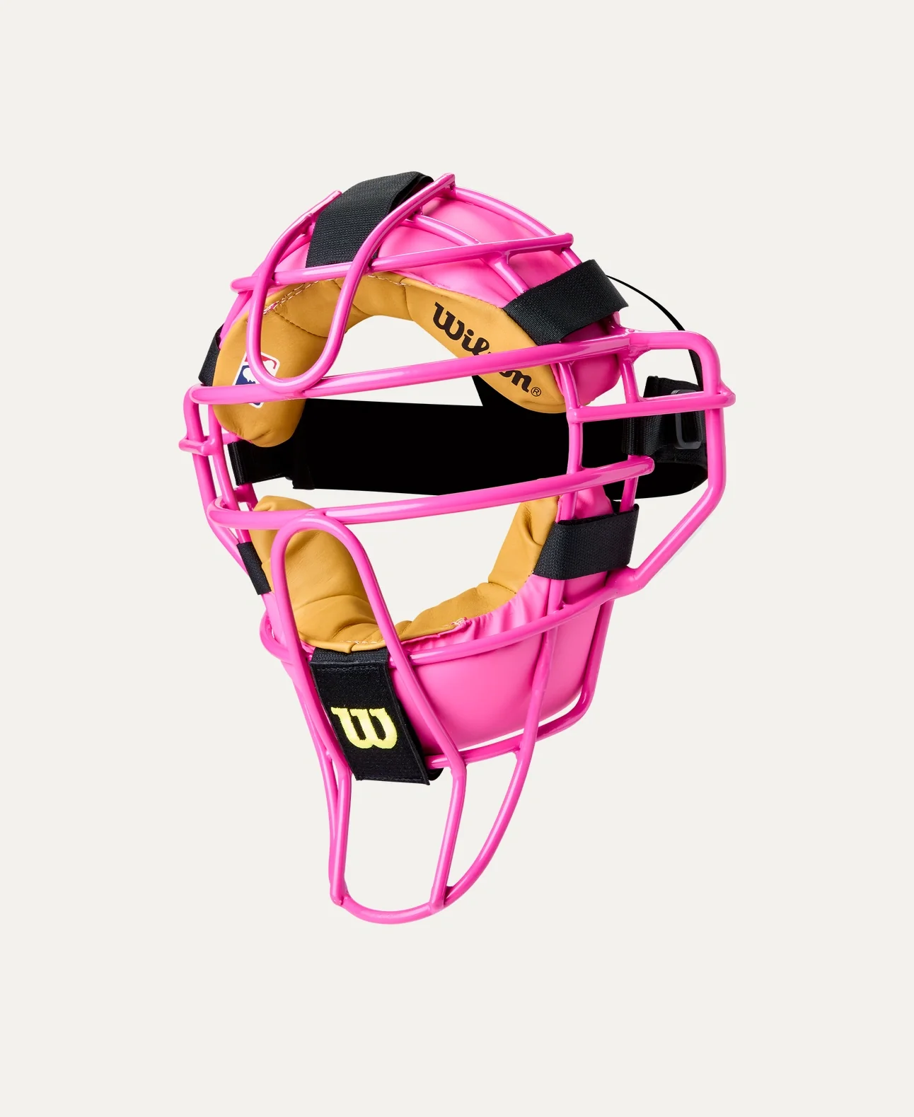 Wilson Dyna-Lite™ Pink Aluminum Umpire Facemask - Image 2